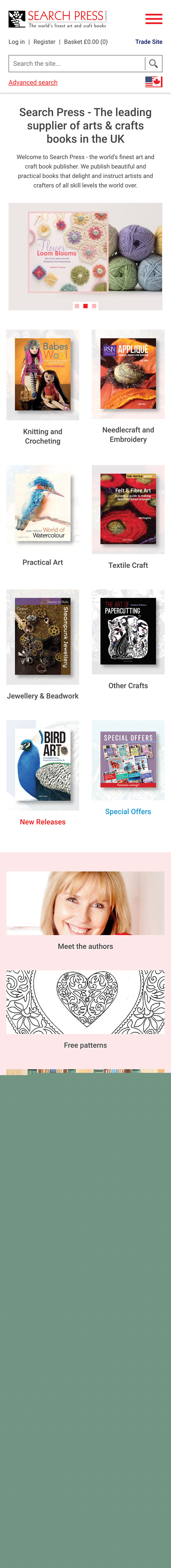 Search Press Website