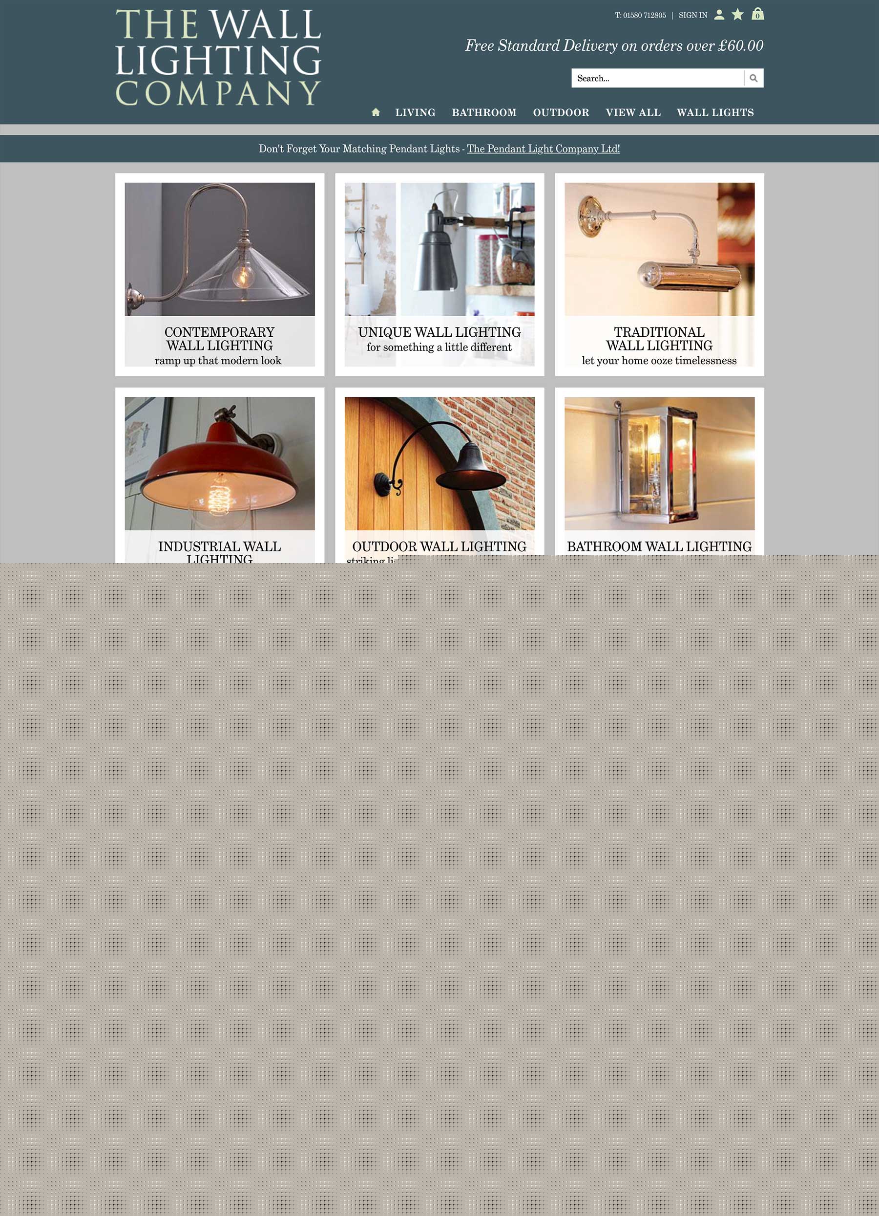 The Wall Lighting Company Website